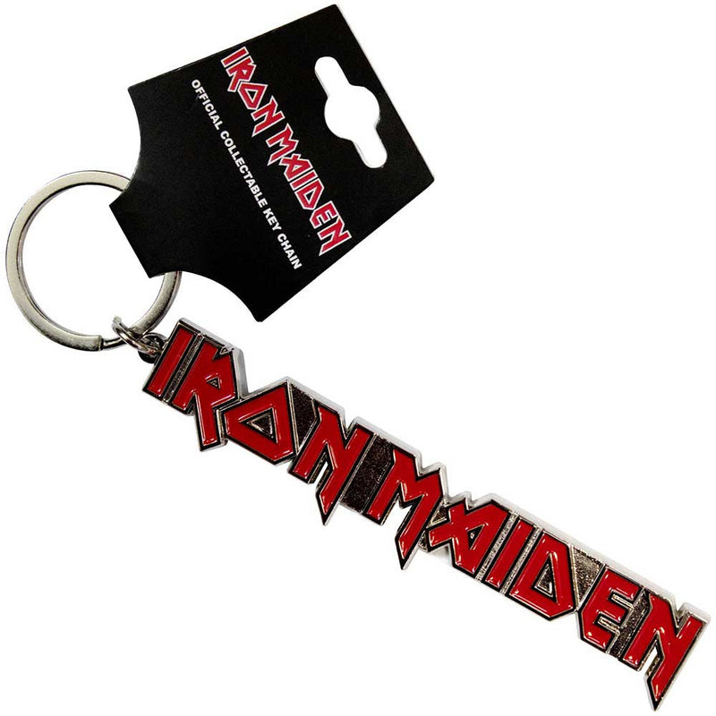 Chargez l'image dans la visionneuse de la galerie, Iron Maiden Logo With Tails Keychain
