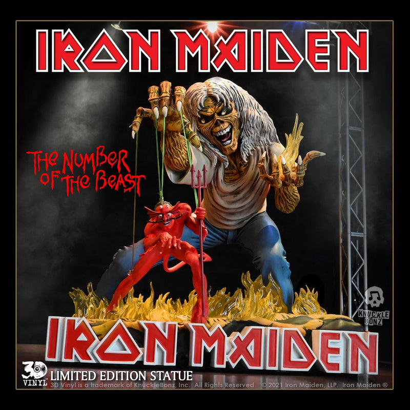 Load image into Gallery viewer, Iron Maiden - Number of the Beast Statue
