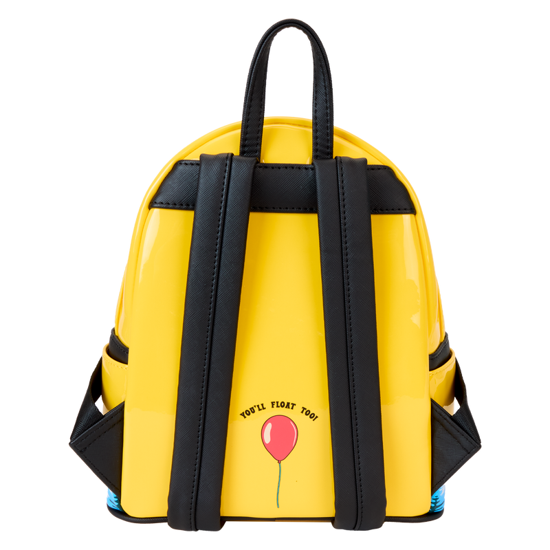 Load image into Gallery viewer, Loungefly It Pennywise - Raincoat Cosplay Glow Mini Backpack
