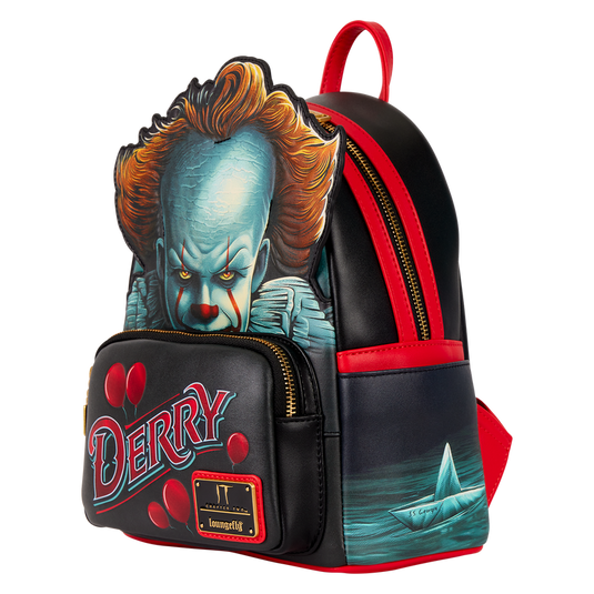 Loungefly It Pennywise - Derry Cosplay Light-Up Mini Backpack