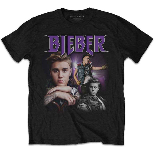 Justin Bieber - JB Homage Black Unisex T-Shirt