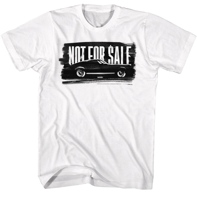 Chargez l&#39;image dans la visionneuse de la galerie, John Wick - Not For Sale White T-Shirt
