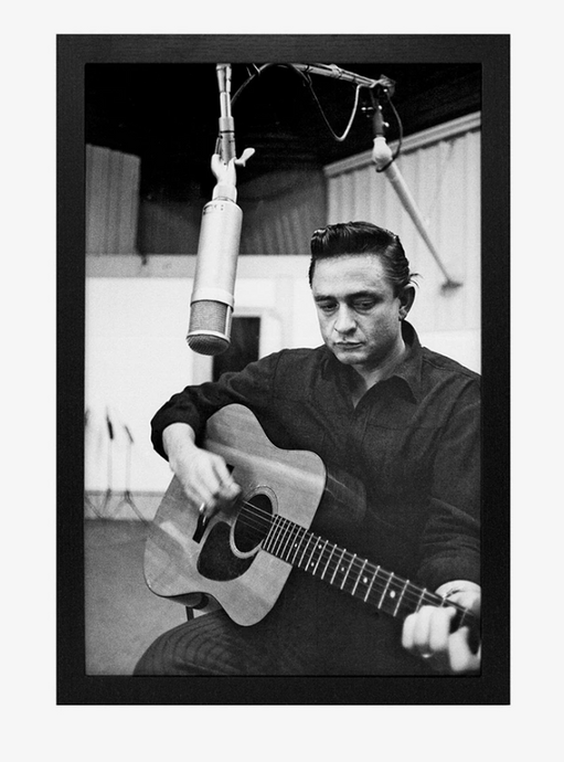 Pyramid America Johnny Cash - In Person Wall Framed