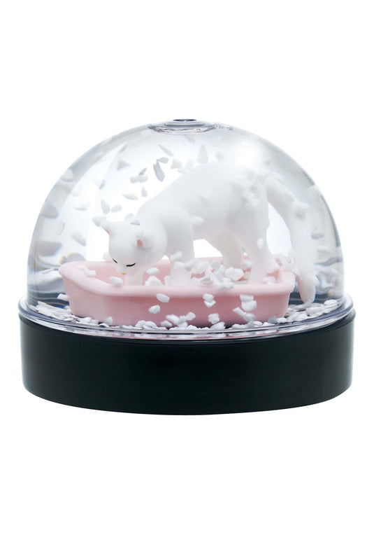 Clever Idiots Inc. Cat Litter Snow Globe 1Pc Random Blind Box