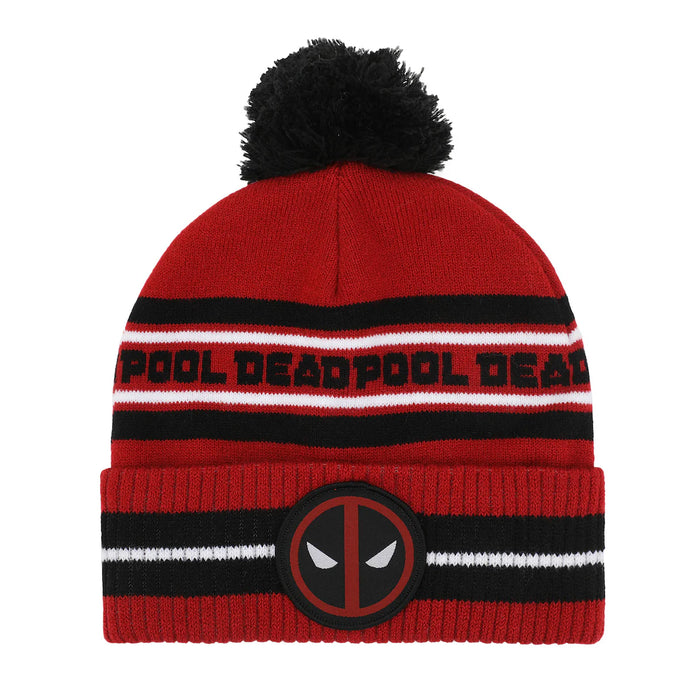 Marvel Comics: Deadpool - Logo Red & Black Cuff Beanie