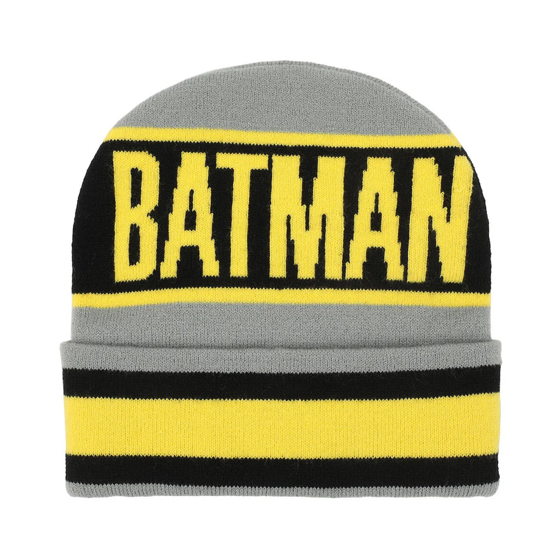 Cargue la imagen en el visor de la galería, Dc comics - Batman Classic Bat Logo Cuff Beanie
