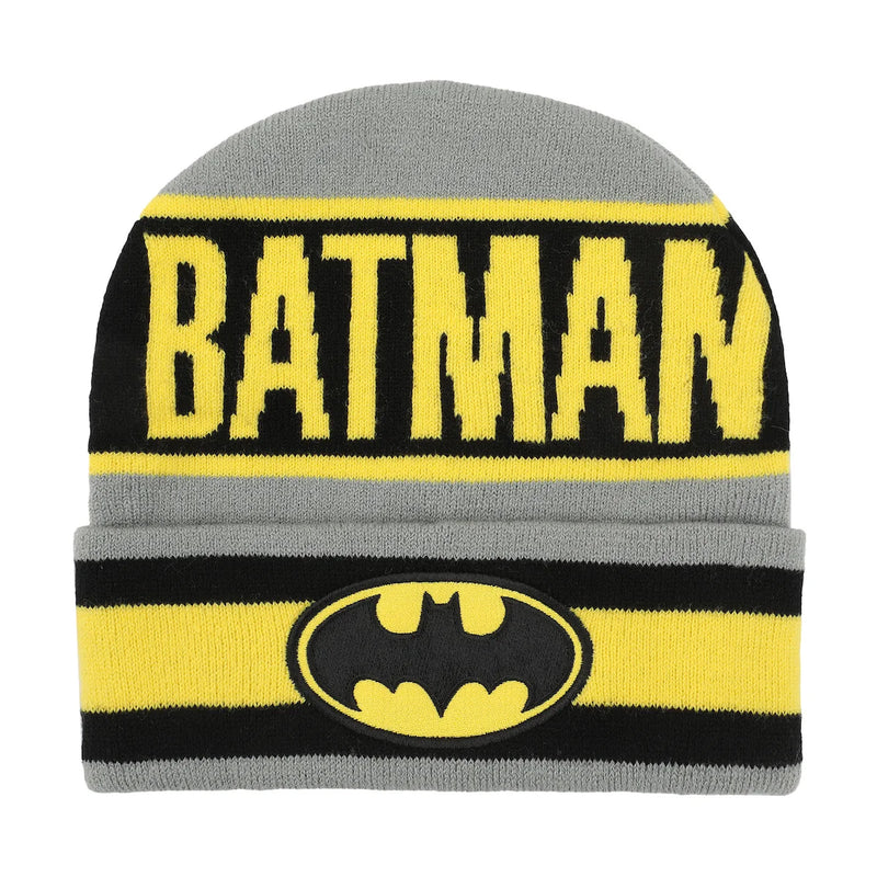 Cargue la imagen en el visor de la galería, Dc comics - Batman Classic Bat Logo Cuff Beanie
