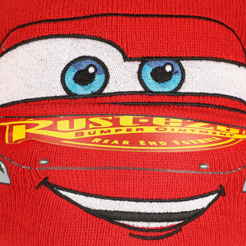 Cargue la imagen en el visor de la galería, Bioworld Cars Lightning Mcqueen - Big Face Cuff Beanie
