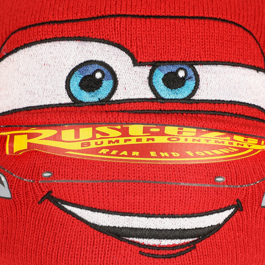 Bioworld Cars Lightning Mcqueen - Big Face Cuff Beanie