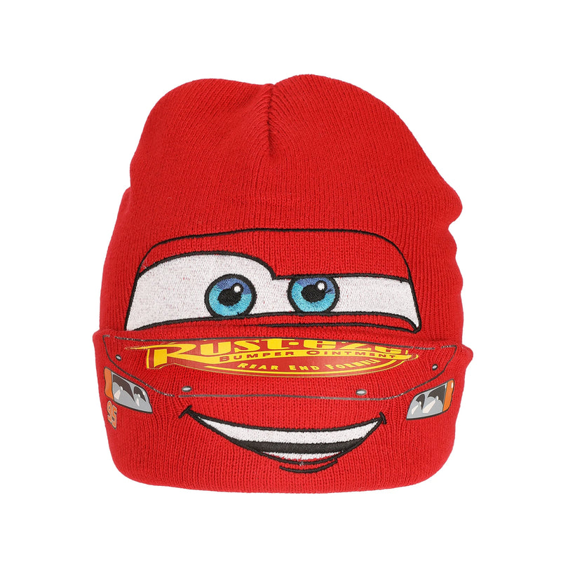 Cargue la imagen en el visor de la galería, Bioworld Cars Lightning Mcqueen - Big Face Cuff Beanie
