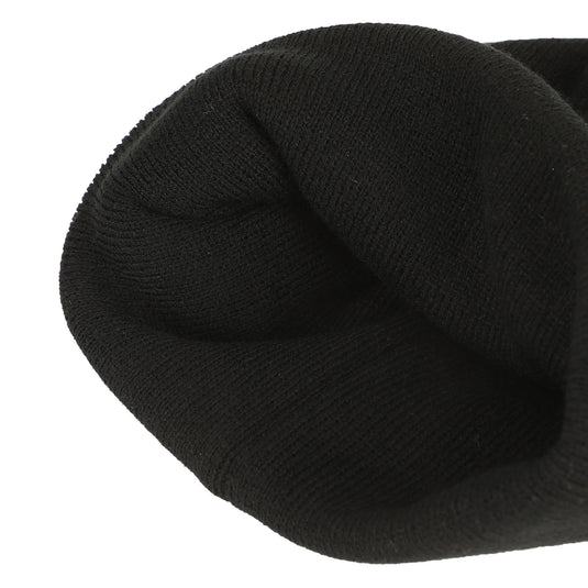 Stranger Things - Hellfire Club Embroidery On Black Acrylic Knit Cuff Beanie