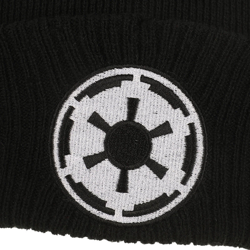 Chargez l'image dans la visionneuse de la galerie, Bioworld Star Wars - Galactic Empire Black Cuff Beanie
