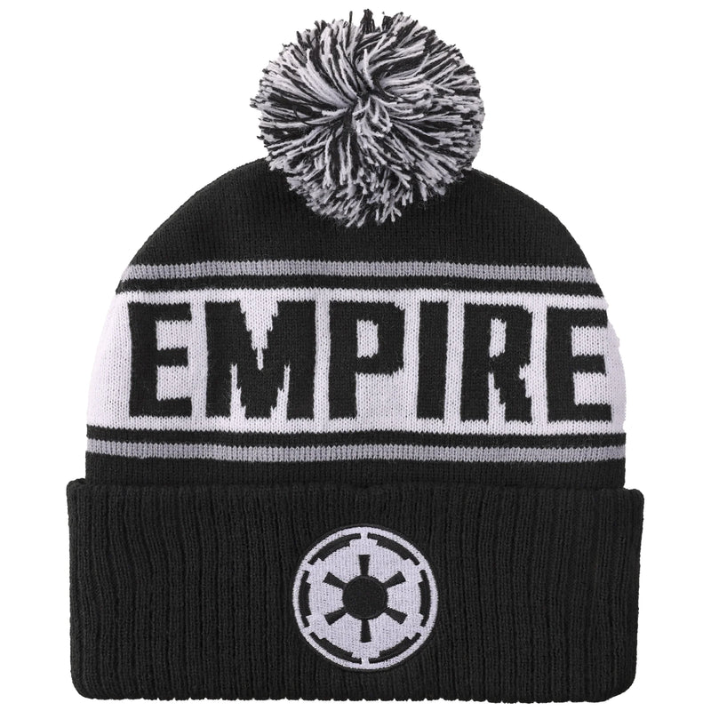 Chargez l'image dans la visionneuse de la galerie, Bioworld Star Wars - Galactic Empire Black Cuff Beanie
