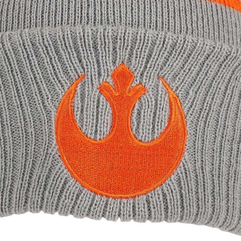 Cargue la imagen en el visor de la galería, Bioworld Star Wars - Rebels Gray Cuff Beanie
