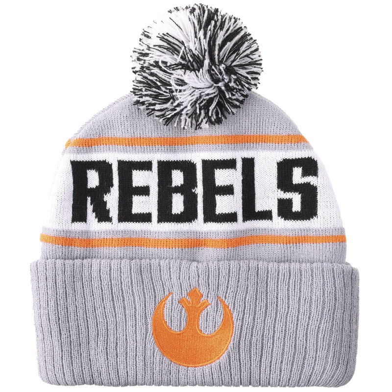 Cargue la imagen en el visor de la galería, Bioworld Star Wars - Rebels Gray Cuff Beanie
