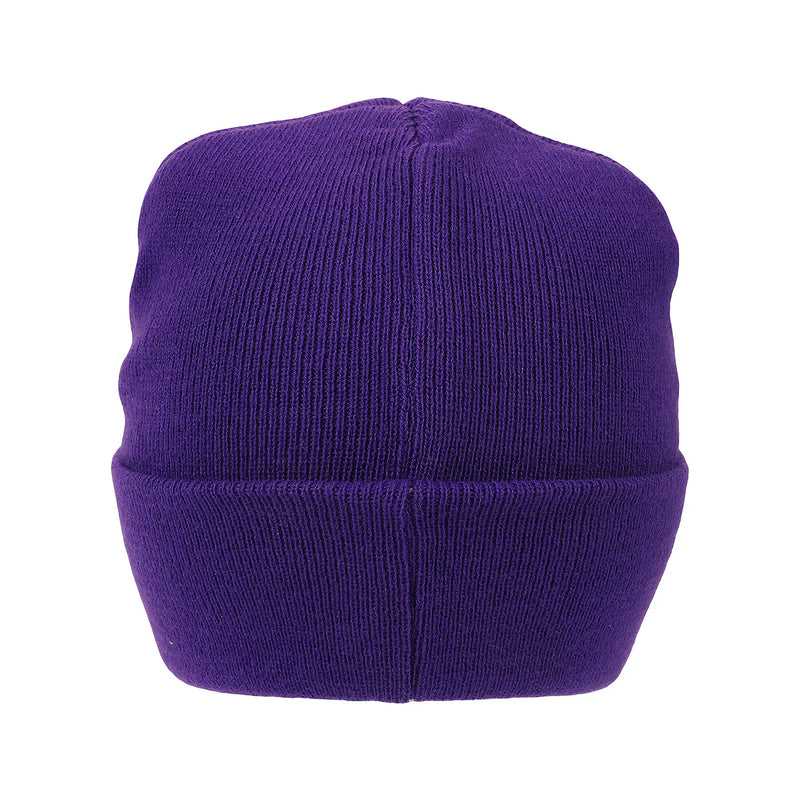 Load image into Gallery viewer, Coraline &amp; Black Cat Character Art Purple Cuff Beanie
