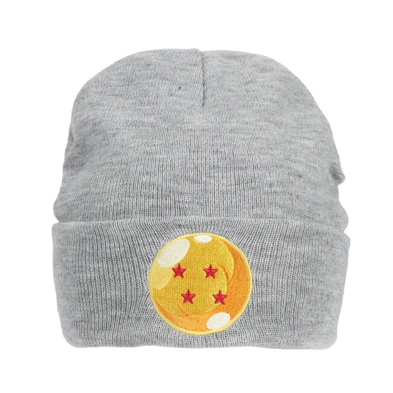 Cargue la imagen en el visor de la galería, Dragon Ball Z - 4 Star Dragonball Heather Acrylic Knit Cuff Beanie
