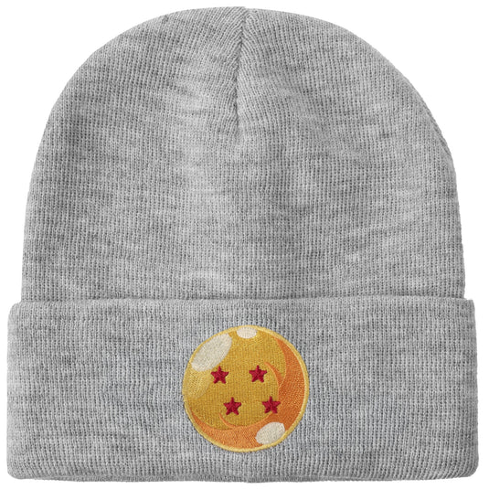 Dragon Ball Z - 4 Star Dragonball Heather Acrylic Knit Cuff Beanie