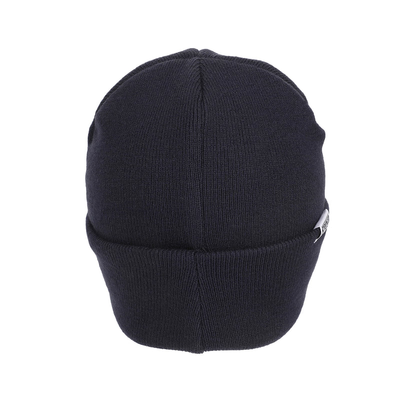 Chargez l&#39;image dans la visionneuse de la galerie, Stranger Things - WSQK Embroidery Navy Acrylic Yarn Standard Cuff Beanie
