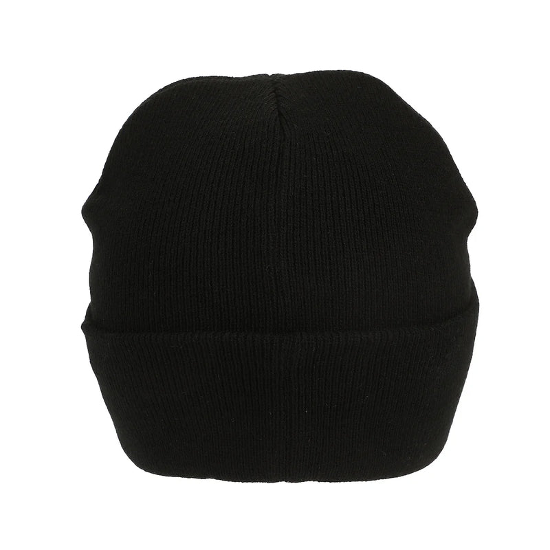 Cargue la imagen en el visor de la galería, Bioworld Child's Play - Chucky Embroidery Black Acrylic Knit Standard Cuff Beanie
