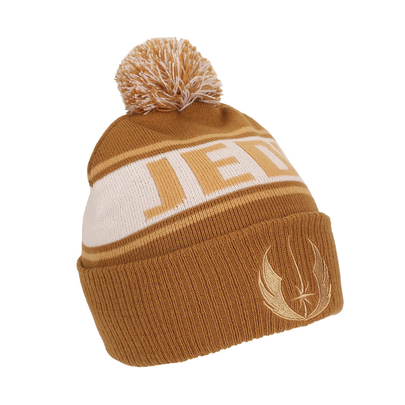 Chargez l'image dans la visionneuse de la galerie, Bioworld Star Wars - Jedi Order Brown Cuff Beanie
