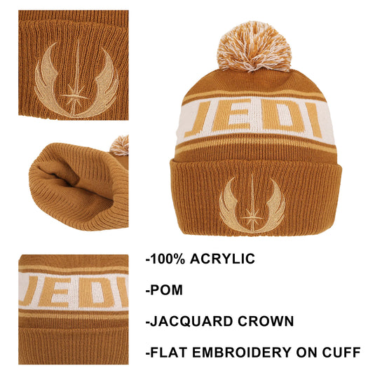Bioworld Star Wars - Jedi Order Brown Cuff Beanie