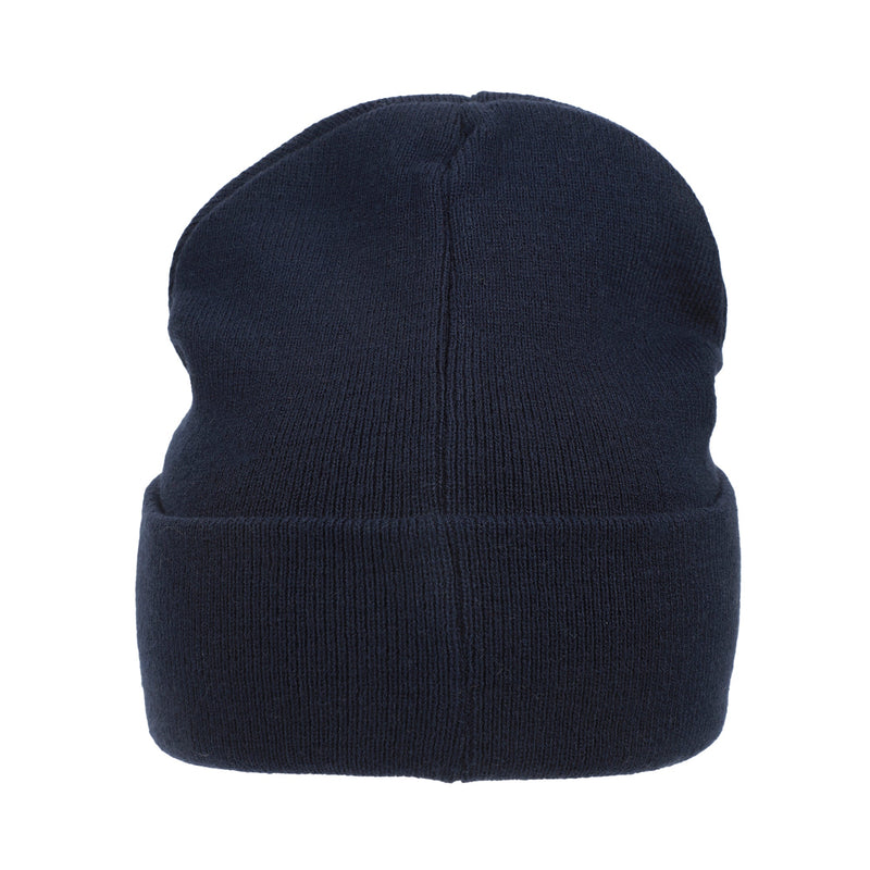 Cargue la imagen en el visor de la galería, DC Comics - Superman Logo Embroidery Navy Acrylic Knit Standard Cuff Beanie
