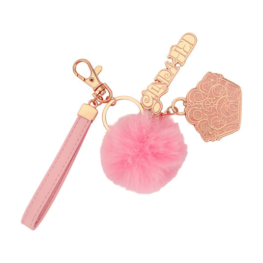 Wicked - Glinda Crown and Pom Keychain