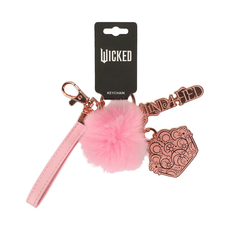Load image into Gallery viewer, Wicked - Glinda Crown and Pom Keychain
