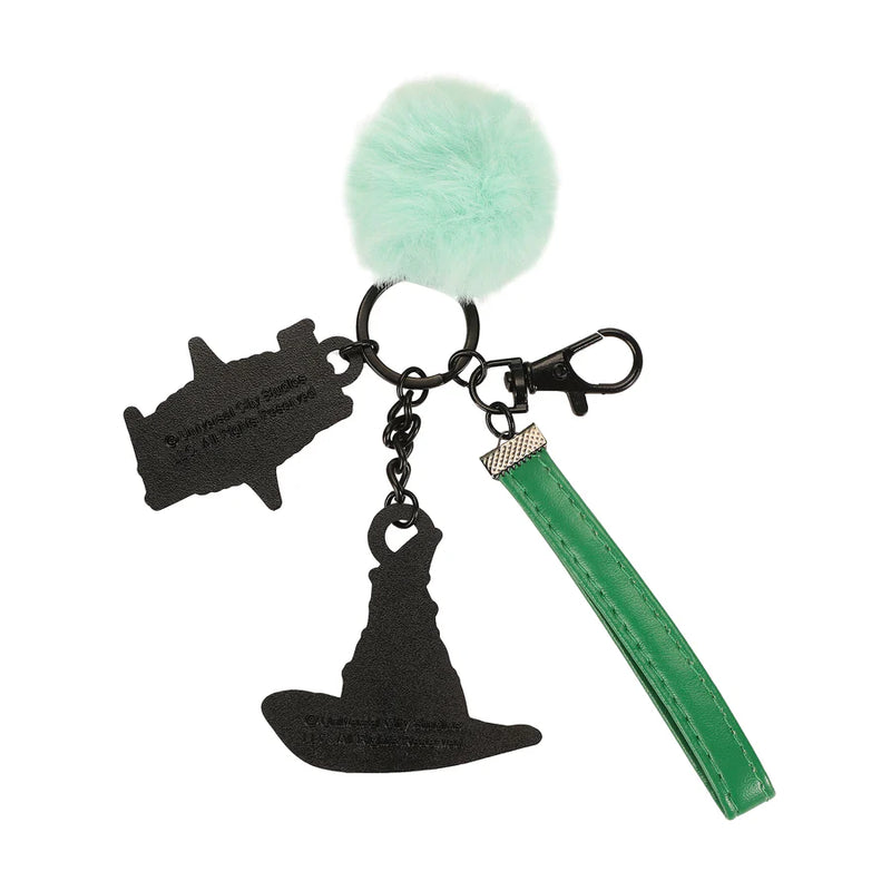 Cargue la imagen en el visor de la galería, Wicked - Elphaba Hat Pom Keychain
