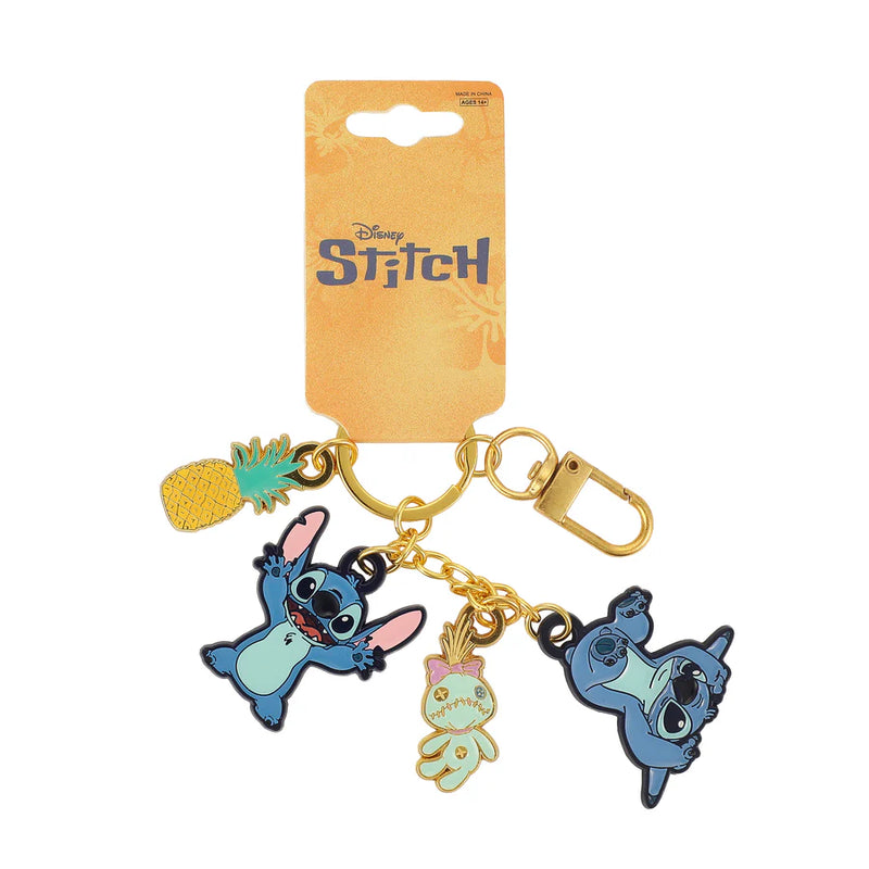 Chargez l'image dans la visionneuse de la galerie, Disney Lilo &amp; Stitch - Multi Charm Keychain
