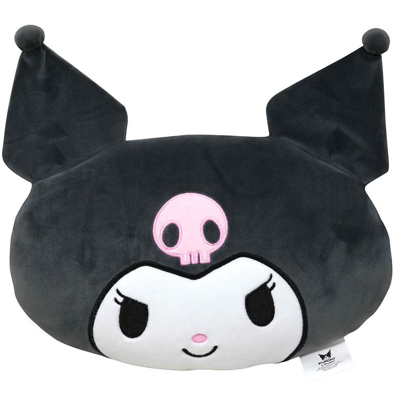 Cargue la imagen en el visor de la galería, Hello Kitty Head Shaped Squishy Cloud Plush Pillow 11x13&quot;
