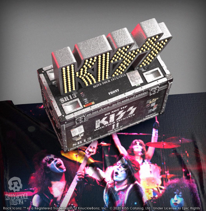 Kiss - Alive! Road Case Statue