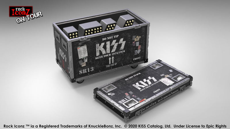 Kiss - Alive! Road Case Statue