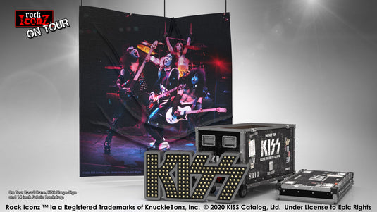 Kiss - Alive! Road Case Statue