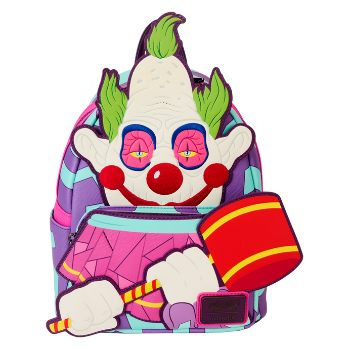 Loungefly Killer Klowns from Outer Space - Jumbo Cosplay Glow Mini Backpack