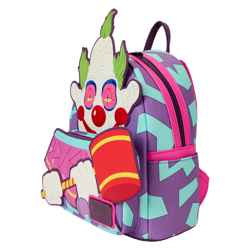 Load image into Gallery viewer, Loungefly Killer Klowns from Outer Space - Jumbo Cosplay Glow Mini Backpack
