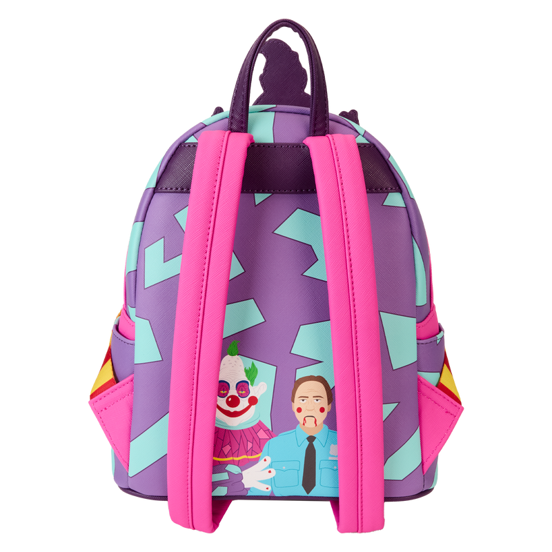 Load image into Gallery viewer, Loungefly Killer Klowns from Outer Space - Jumbo Cosplay Glow Mini Backpack
