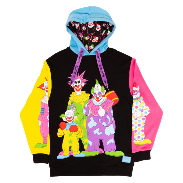 Killer Klowns from Outer Space Color Block Unisex Hoodie