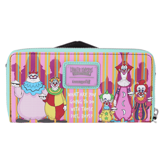 Loungefly Killer Klowns - From Outer Space Zip Around Wristlet Wallet