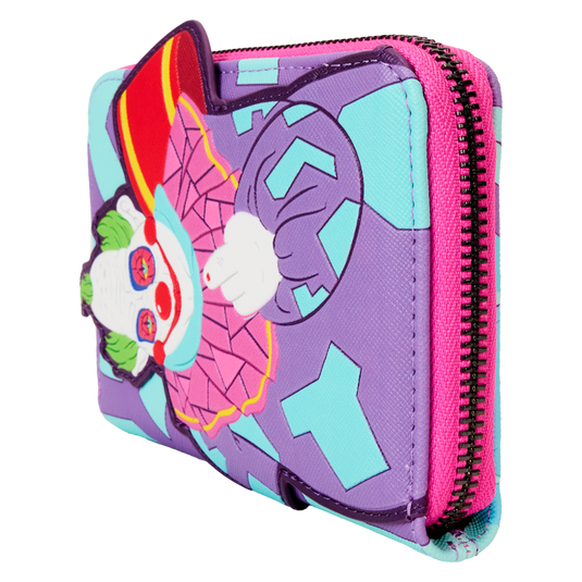 Loungefly Killer Klowns from Outer Space - Jumbo Cosplay Glow Zip Around Wallet