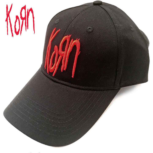 Korn Logo Black Baseball Hat