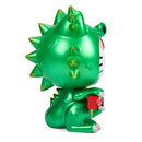 Hello Kitty - Figurine en vinyle 8" Kaiju Metallic Green Edition Cosplay
