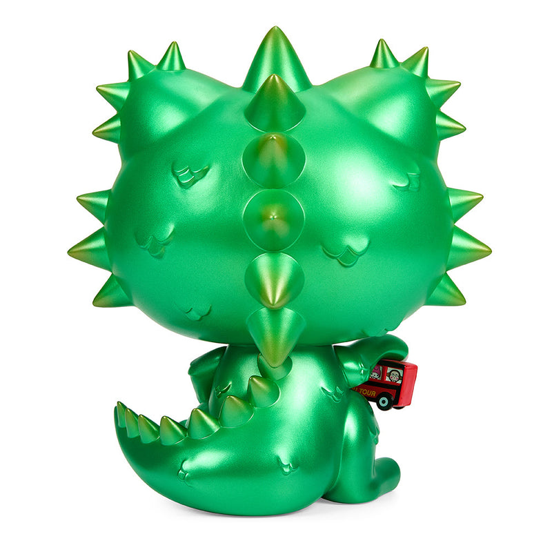 Load image into Gallery viewer, Hello Kitty - Kaiju Metallic Green Edition Cosplay 8&quot; Vinyl Figure
