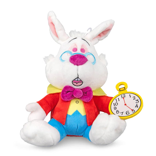 Disney Alice in Wonderland White Rabbit 8''  Phunny Plush