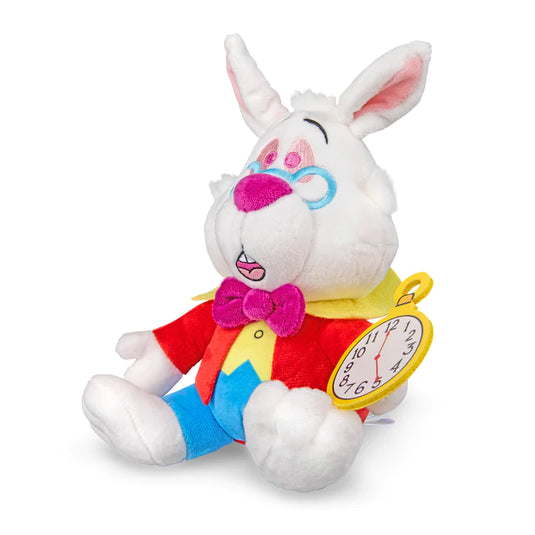 Disney Alice in Wonderland White Rabbit 8''  Phunny Plush