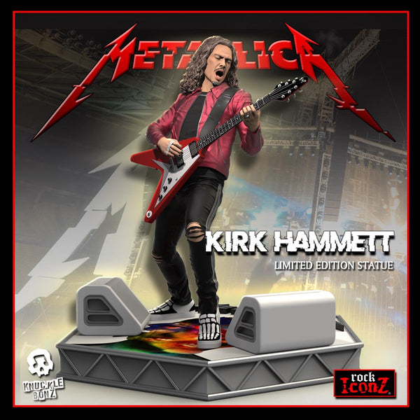 Metallica - Kirk Hammett Statue