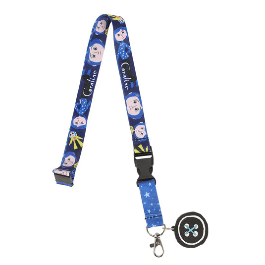 Coraline - witchy Witchy Girl Sublimated Strap Lanyard