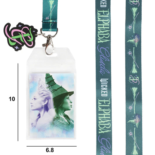 Wicked - Elphaba and Glinda Lanyard
