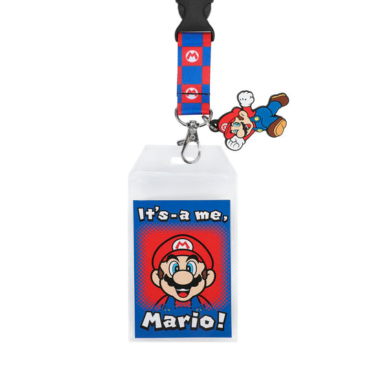 Bioworld Super Mario Bros - It's-a-Me Mario Lanyard
